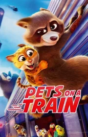 دانلود انیمیشن حیوانات خانگی در قطار Pets on a Train 2025 بدون سانسور با زیرنویس فارسی چسبیده